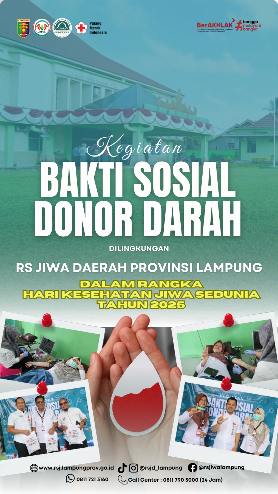 Kegiatan Donor Darah Peringatan HKJS 2025